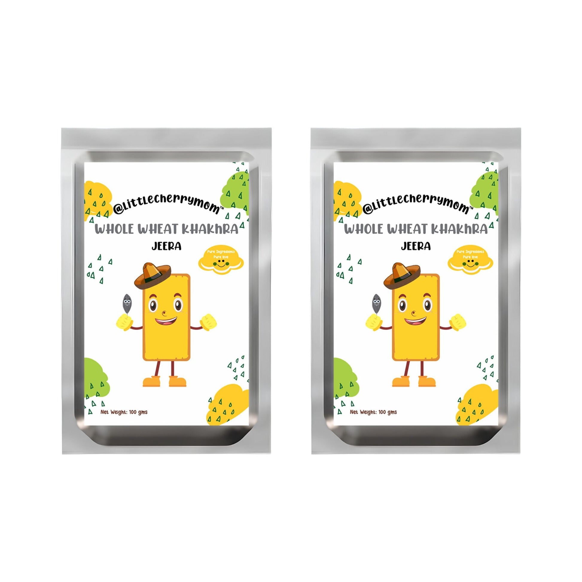Littlecherrymom Whole Wheat Khakhra – Jeera