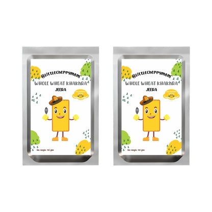 Littlecherrymom Whole Wheat Khakhra – Jeera