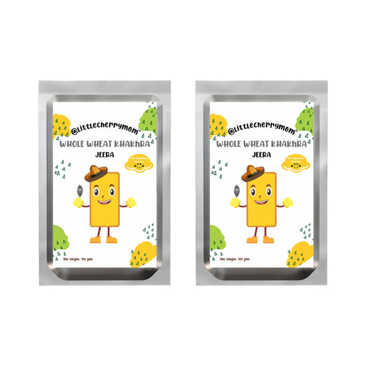 Littlecherrymom Whole Wheat Khakhra – Jeera