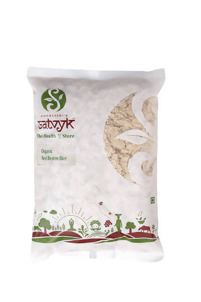Buy Siddhagiri's Satvyk Organic Red Beaten Rice (Poha) from DrMediCart