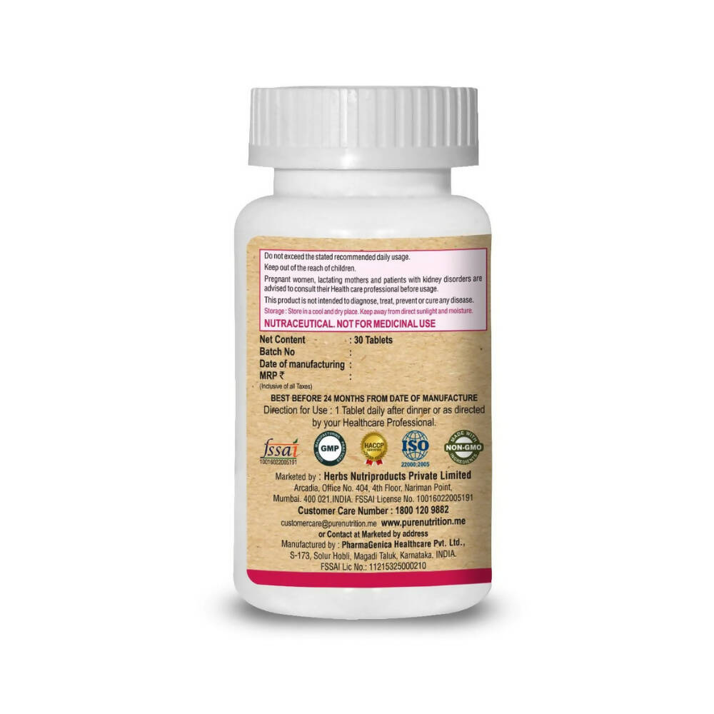 Pure Nutrition Ashwaginseng Veg Tablets