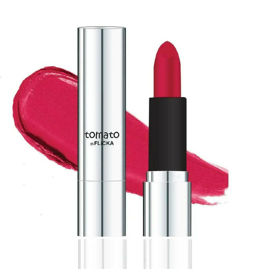 Flicka Tomato Pink Matte Finish Lipstick Shade 16