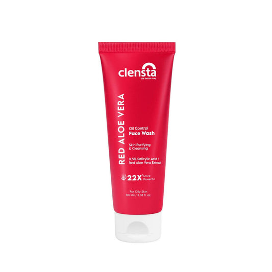Clensta Red Aloe Vera Oil Control Face Wash