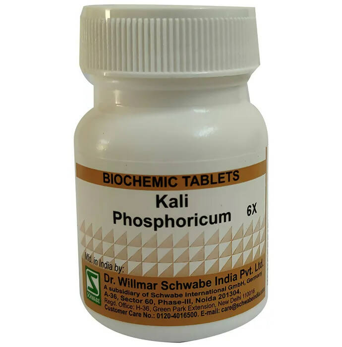 Buy Dr .Willmar Schwabe India Kali Phosphoricum Biochemic Tablet from DrMediCart, Ship from India to USA