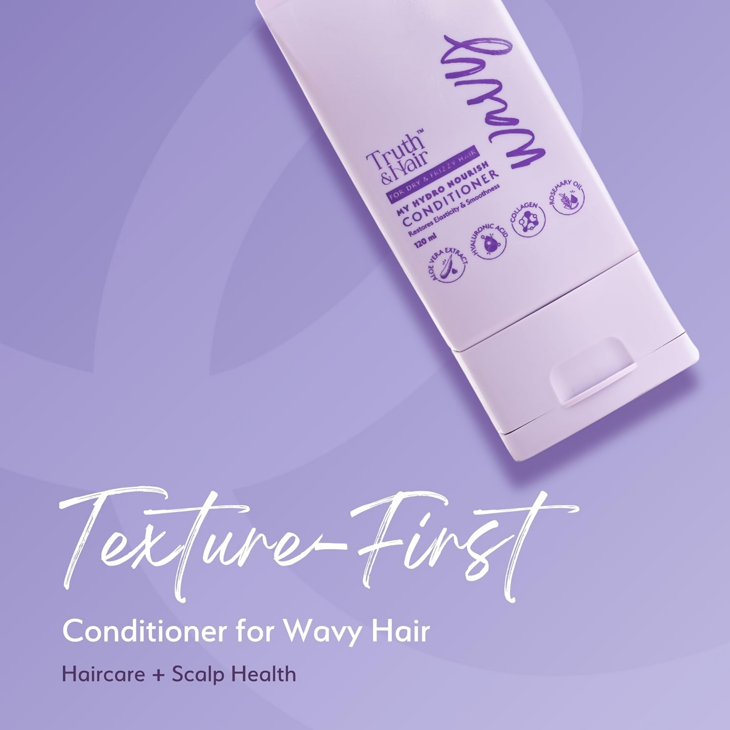 Truth & Hair Hydro Nourish Conditioner For Wavy Hair