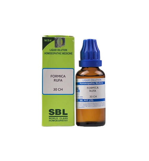 Buy SBL Homeopathy Formica Rufa Dilution from DrMediCart, Ship from India to USA