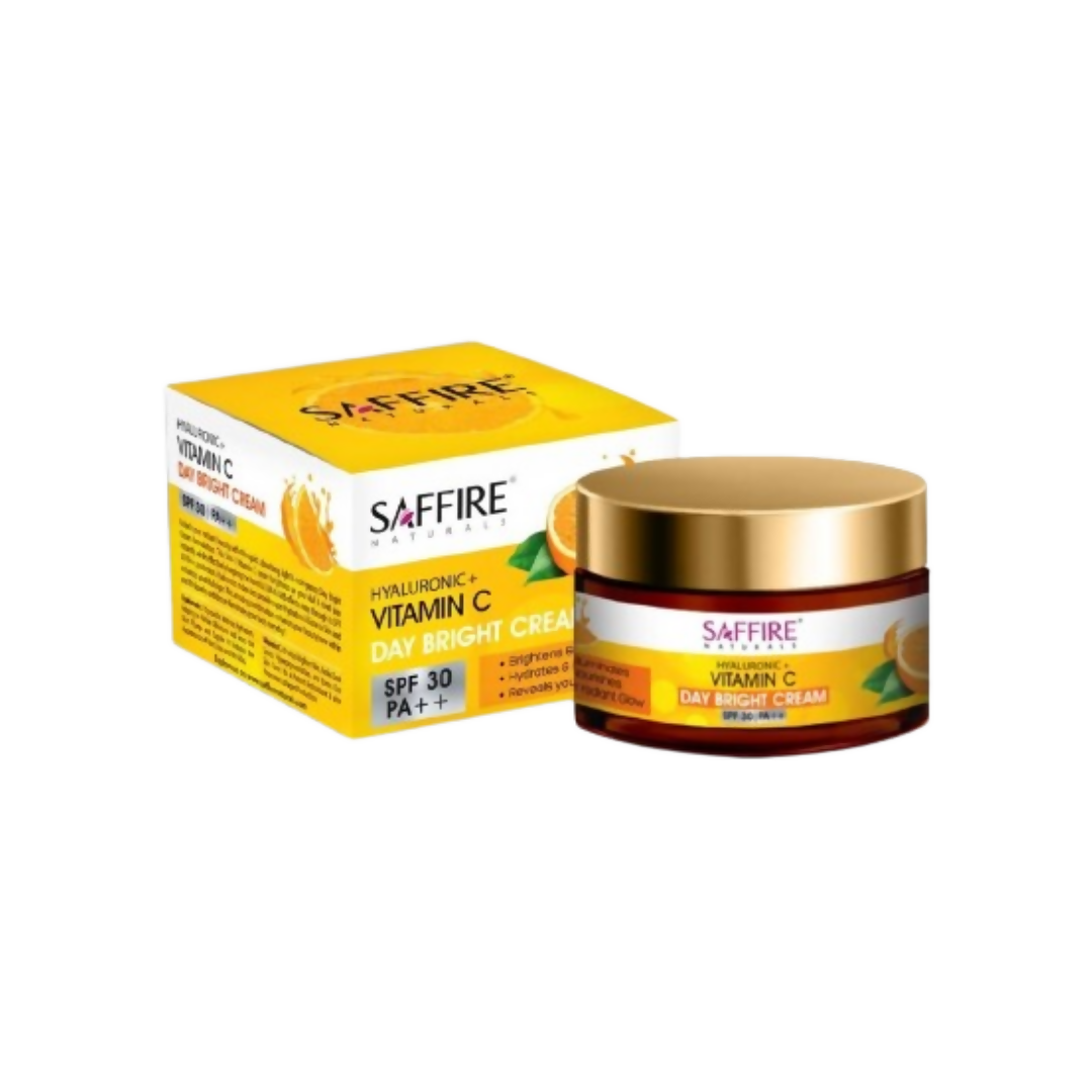 Saffire Naturals Hyaluronic + Vitamin C Day Bright Cream
