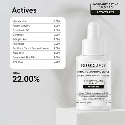 Biomlogy Dynamic Soothing Face Serum
