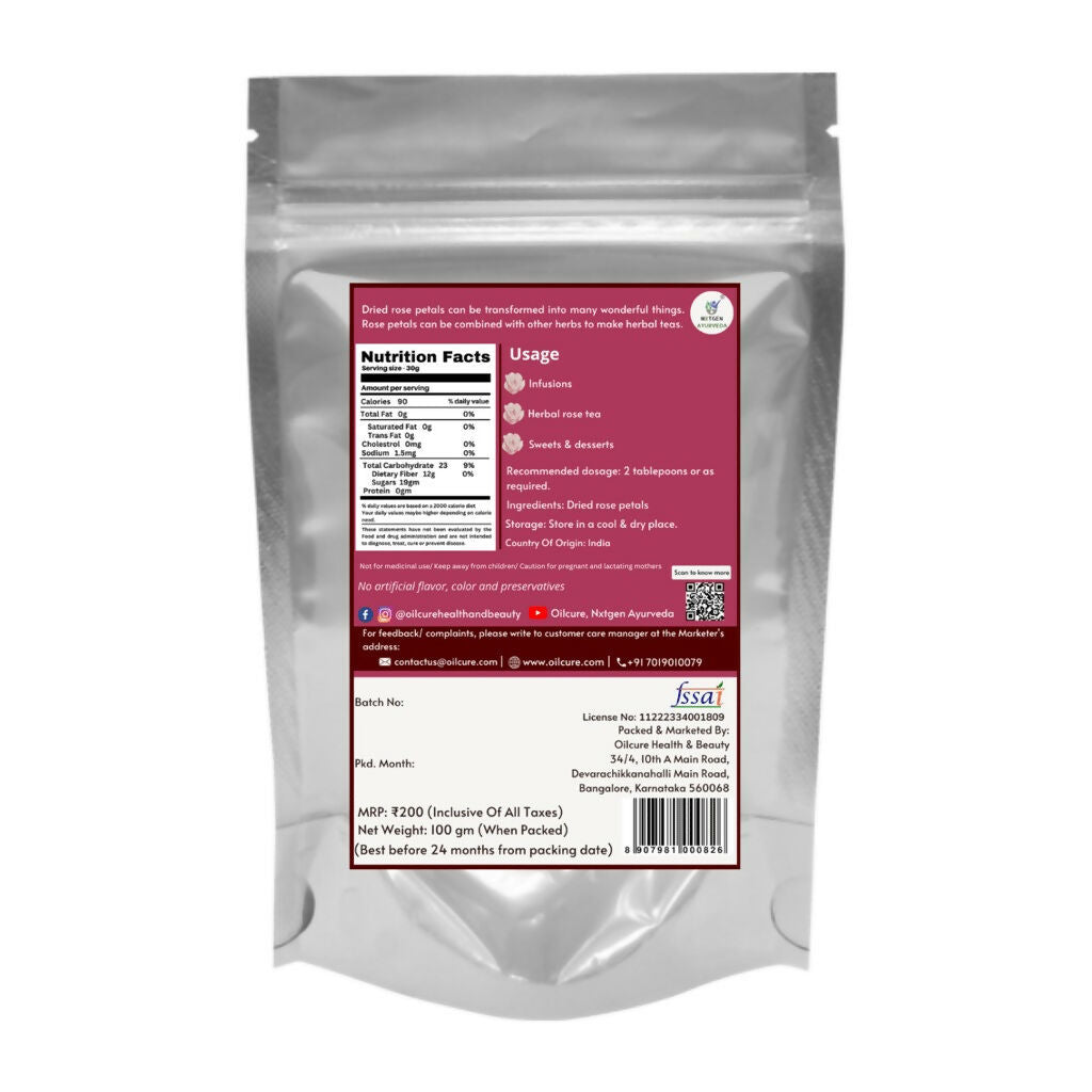 Nxtgen Ayurveda Rose Petals Dried