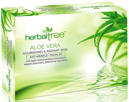Buy Herbal Tree Aloe Vera Facial Kit from DrMediCart, Ship from India to USA