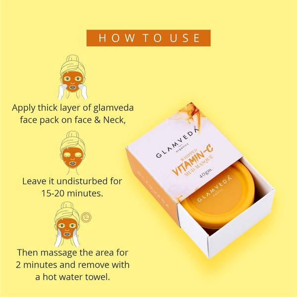 Glamveda Whipped Vitamin C Mud Masque