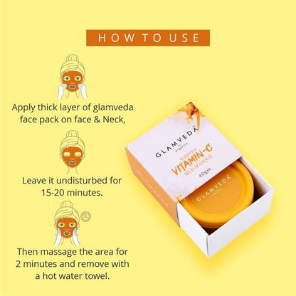 Glamveda Whipped Vitamin C Mud Masque