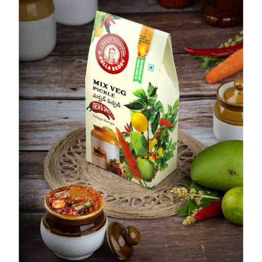 Buy Pulla Reddy Mix Veg Pickle from DrMediCart, Ship from India to USA