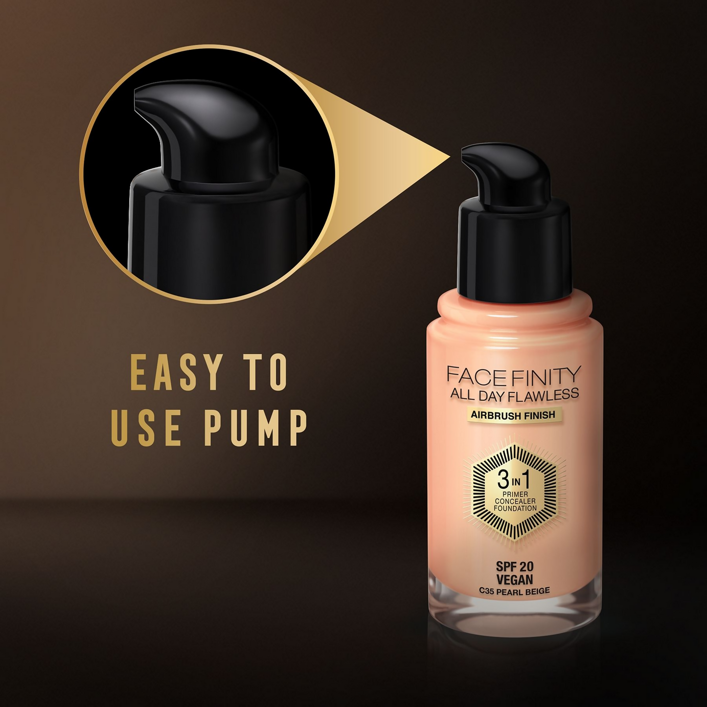 Max Factor Face Finity All Day Flawless 3 In 1 Foundation - Pearl Beige