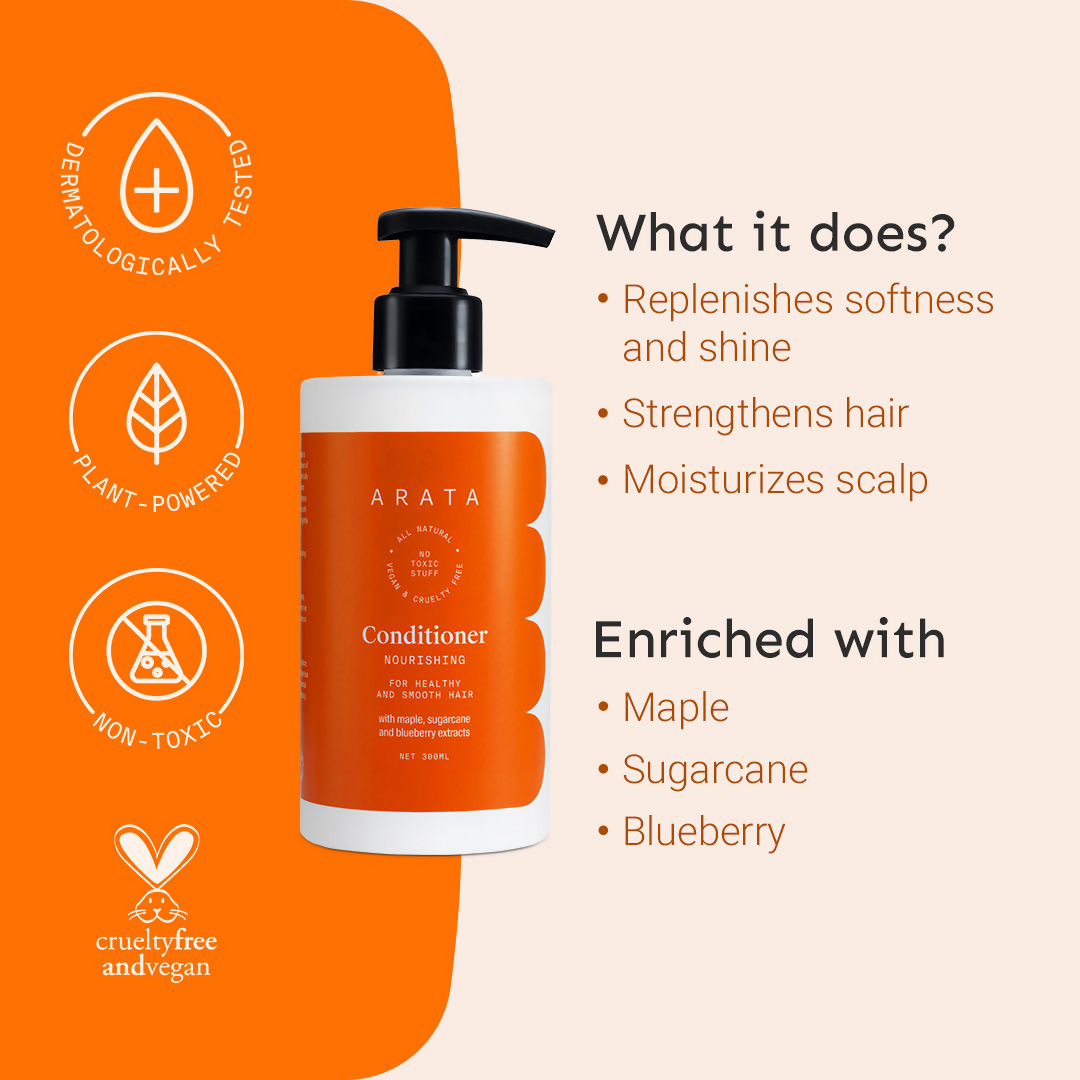 Arata Paraben & Silicon Free Hair Conditioner