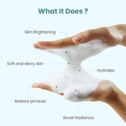 Uniqaya Vitamin C Foaming Face Wash For Brightening & Glowing Skin