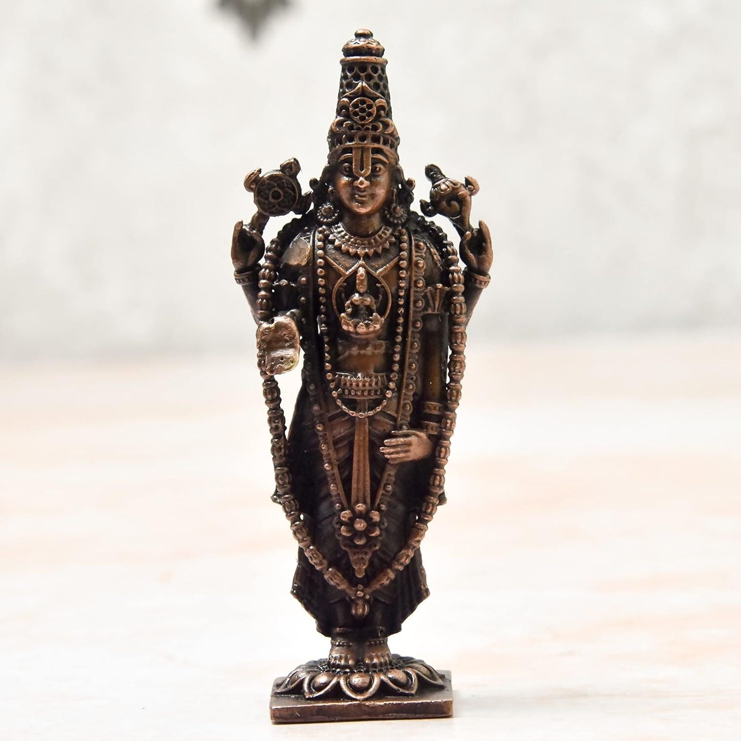 Buy Bhimonee Decor Handmade Copper Balaji Idol