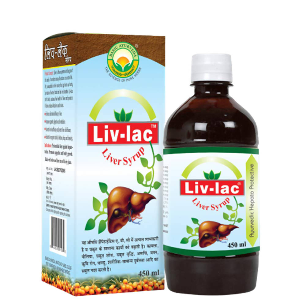 Buy Basic Ayurveda Liv- Lac Liver Syrup from DrMediCart, Ship from India to USA
