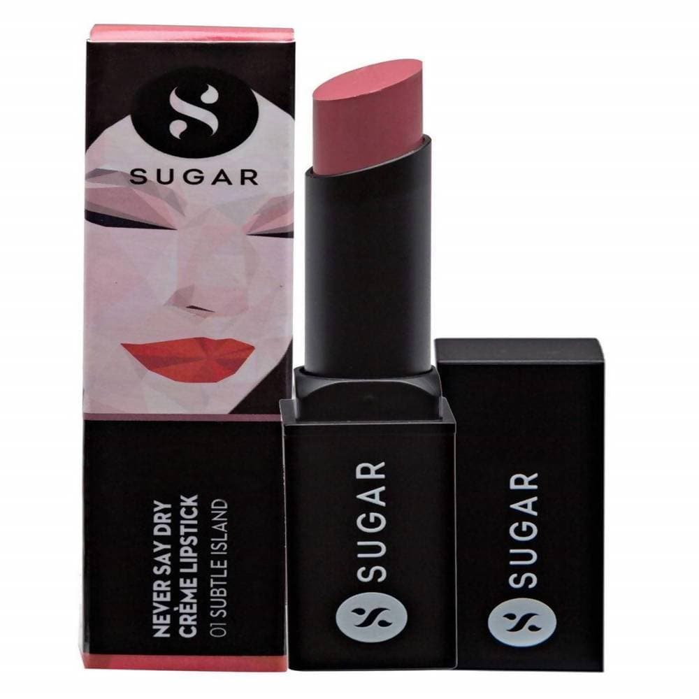 Sugar Never Say Dry Creme Lipstick - Subtle Island 