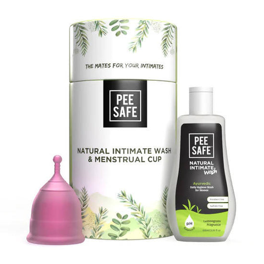 Pee Safe Reusable Menstrual Cup Small And Wash For Women
