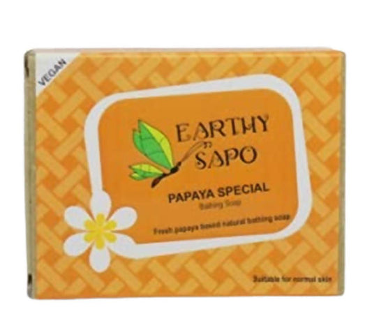 Buy Earthy Sapo Papaya Special Bathing Soap from DrMediCart, Ship from India to USA