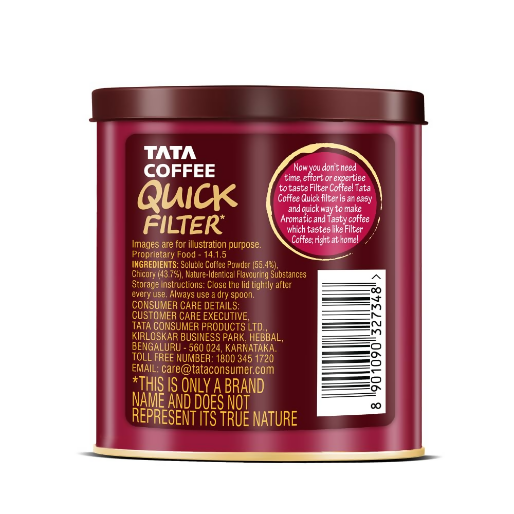 Tata Coffee Quick Filter Coffee Powder Tin