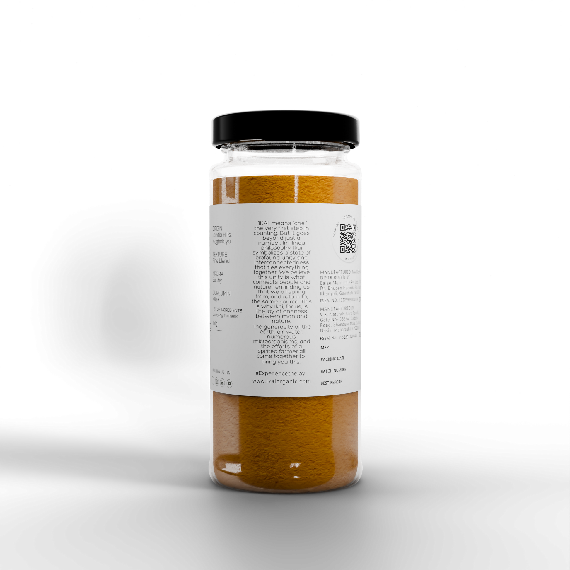 IKAI Natural Lakadong Turmeric