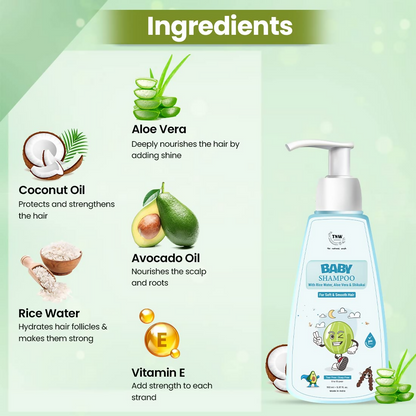 The Natural Wash Nourishing Baby Shampoo For Soft Hair