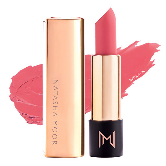 Natasha Moor Silk Suede Lipstick - Intuition