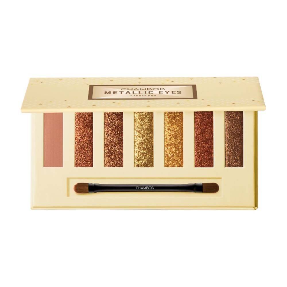 Chambor Studio Pro Eye Shadow Palette Makeup   002 Metallic Eyes