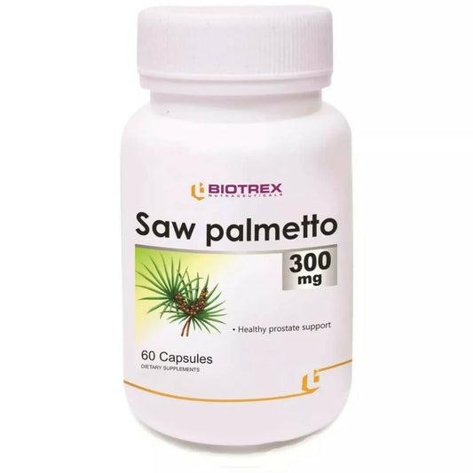 Buy Biotrex Saw Palmetto 300mg Capsules from DrMediCart, Ship from India to USA