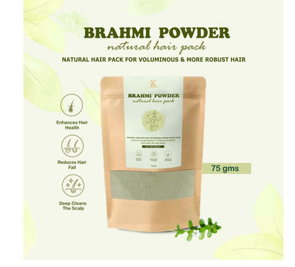 Kimayra Brahmi Powder For Hair Growth & Deep Cleans Scalp