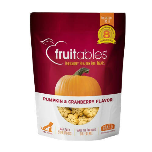 Buy Fruitables Pumpkin And Cranberry Dog Treat