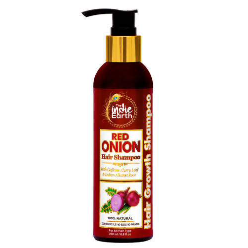 Buy The Indie Earth Red Onion Hair Shampoo from DrMediCart, Ship from India to USA