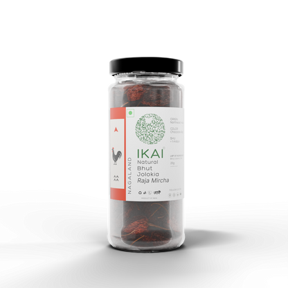 IKAI Natural Bhut Jholokia (King Chilli)