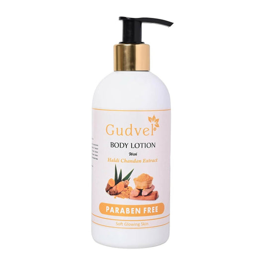 Gudvel Turmeric & Sandalwood Body Lotion