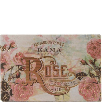 Buy Kama Ayurveda Natural Rose Soap 125gm from DrMediCart, Ship from India to USA