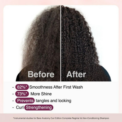 Bare Anatomy Curl Defining Shampoo + Mask + Leave In Conditioner