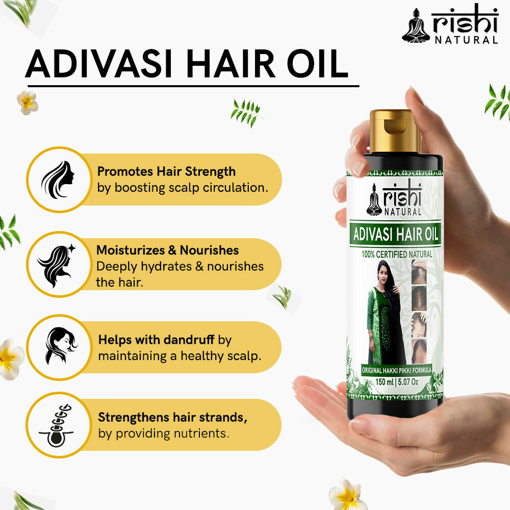 Rishi Natural Adivasi Hair Oil