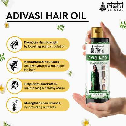 Rishi Natural Adivasi Hair Oil