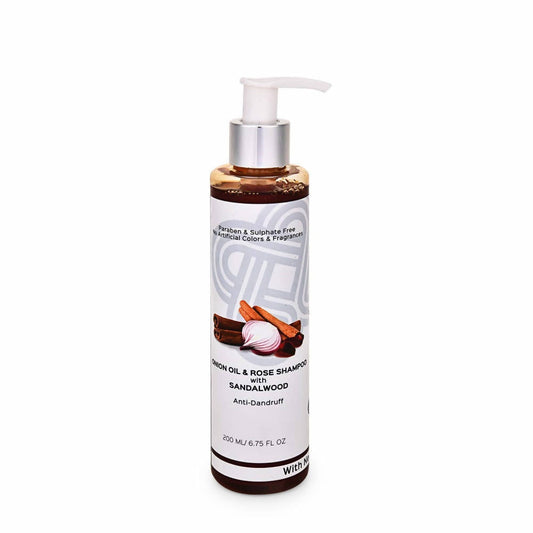Teal and Terra Onion Oil & Rose Shampoo With Sandalwood - DrMediCart
