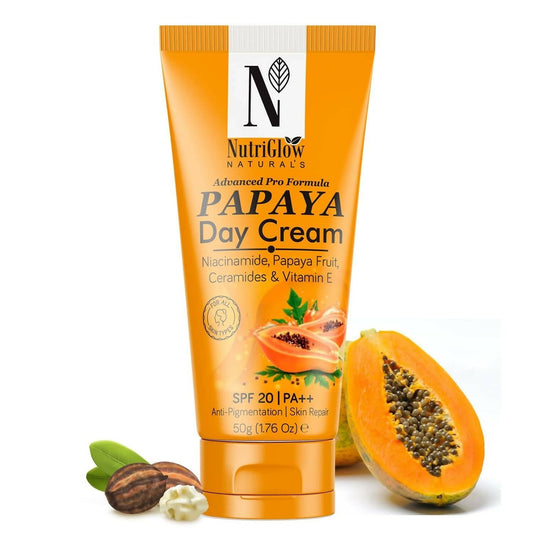 Buy NutriGlow NATURAL'S Advanced Pro Formula Papaya Day Cream SPF 20 PA++ from DrMediCart, Ship from India to USA