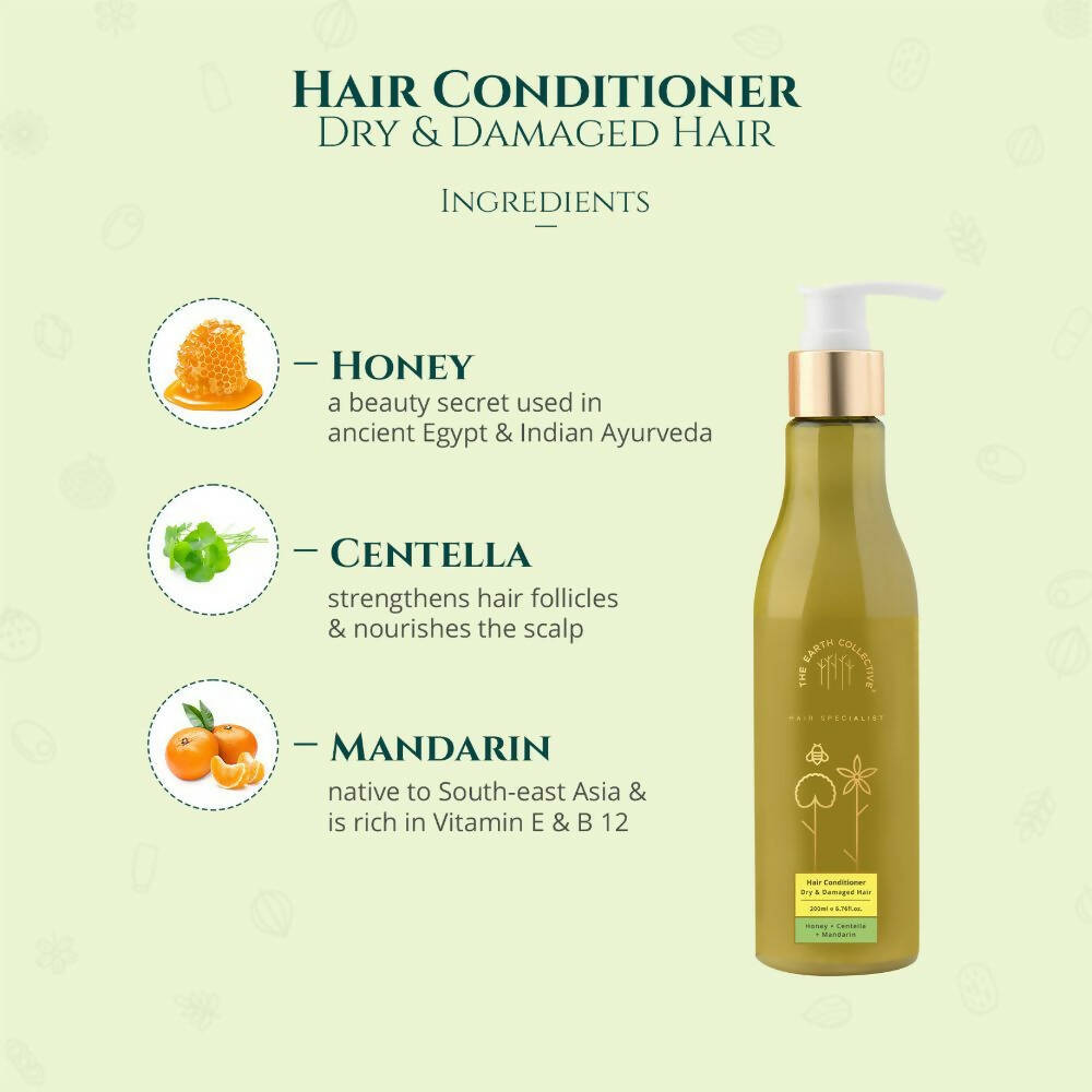 The Earth Collective Hair Conditioner - Dry and Damaged Hair - Drmedicart