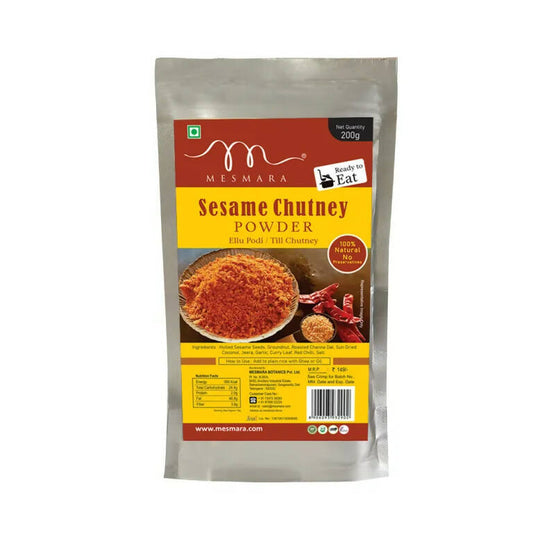 Buy Mesmara Sesame Chutney Powder from DrMediCart, Ship from India to USA