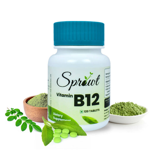 Sprowt Plant Based Vitamin B12 Tablets