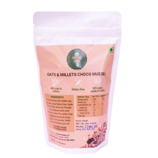 Buy Native Roots Oats and Chocolate Muesli from DrMediCart, Ship from India to USA