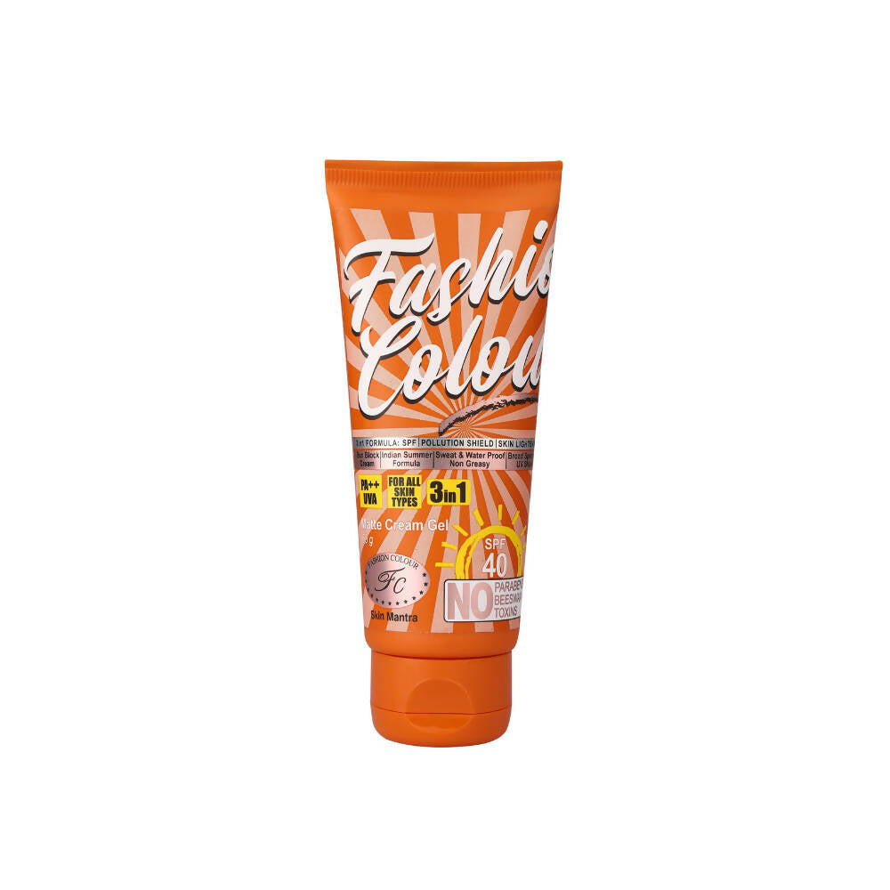 Fashion Colour Sun Block and Protection Cream-SPF40