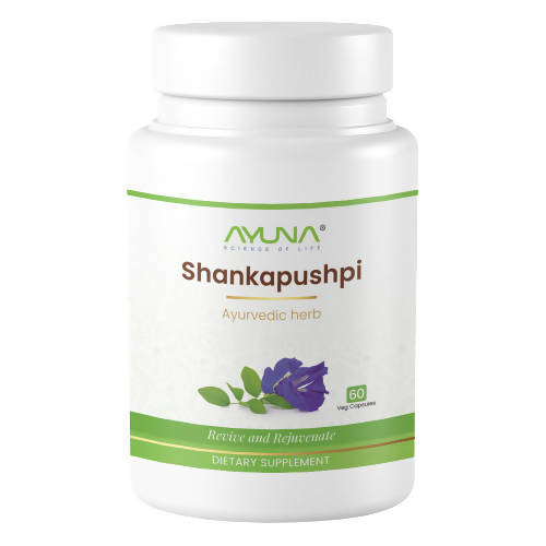 Buy Ayuna Shankapushpi Veg Capsules from DrMediCart, Ship from India to USA