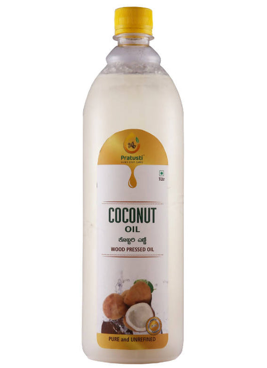 Buy Pratusti Wood Pressed Coconut Oil from DrMediCart, Ship from India to USA