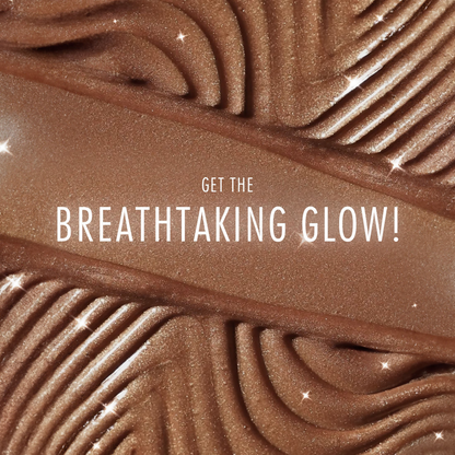 mCaffeine Body Sculpt Shimmer Body Bronzer Lotion For Sun Kissed Glow Illuminated & Moisturized Skin